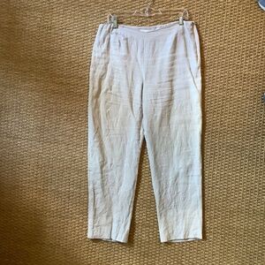 100% Linen pants.  Size 10.  Excellent condition.